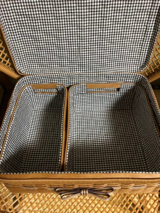 ぽぽくま様　オーダーカゴ完成品