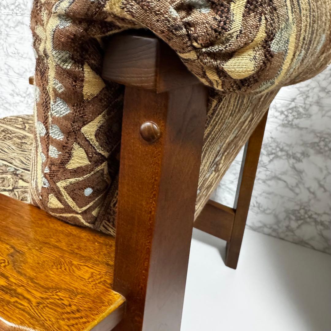 ①美品　KARIMOKU カリモク　シングルソファ　アームチェア　高級　国産家具