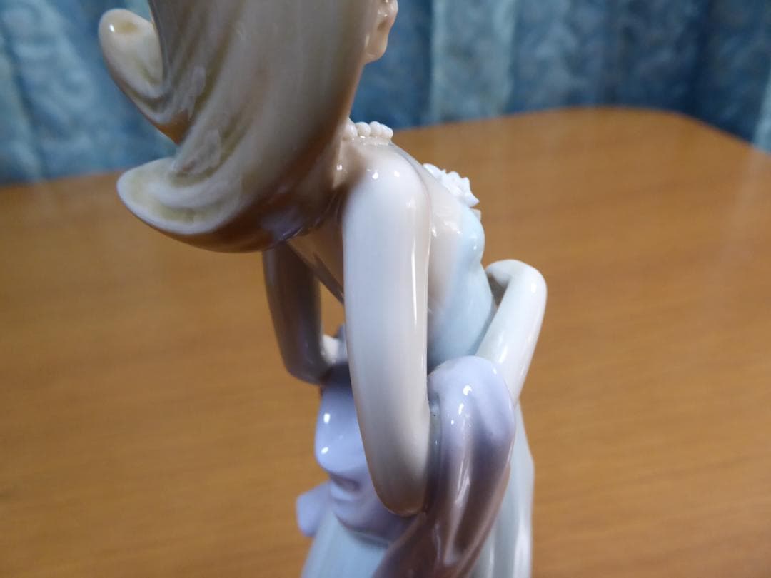 リヤドロ　陶器製　インテリア　5487　少女　パーティ　200A