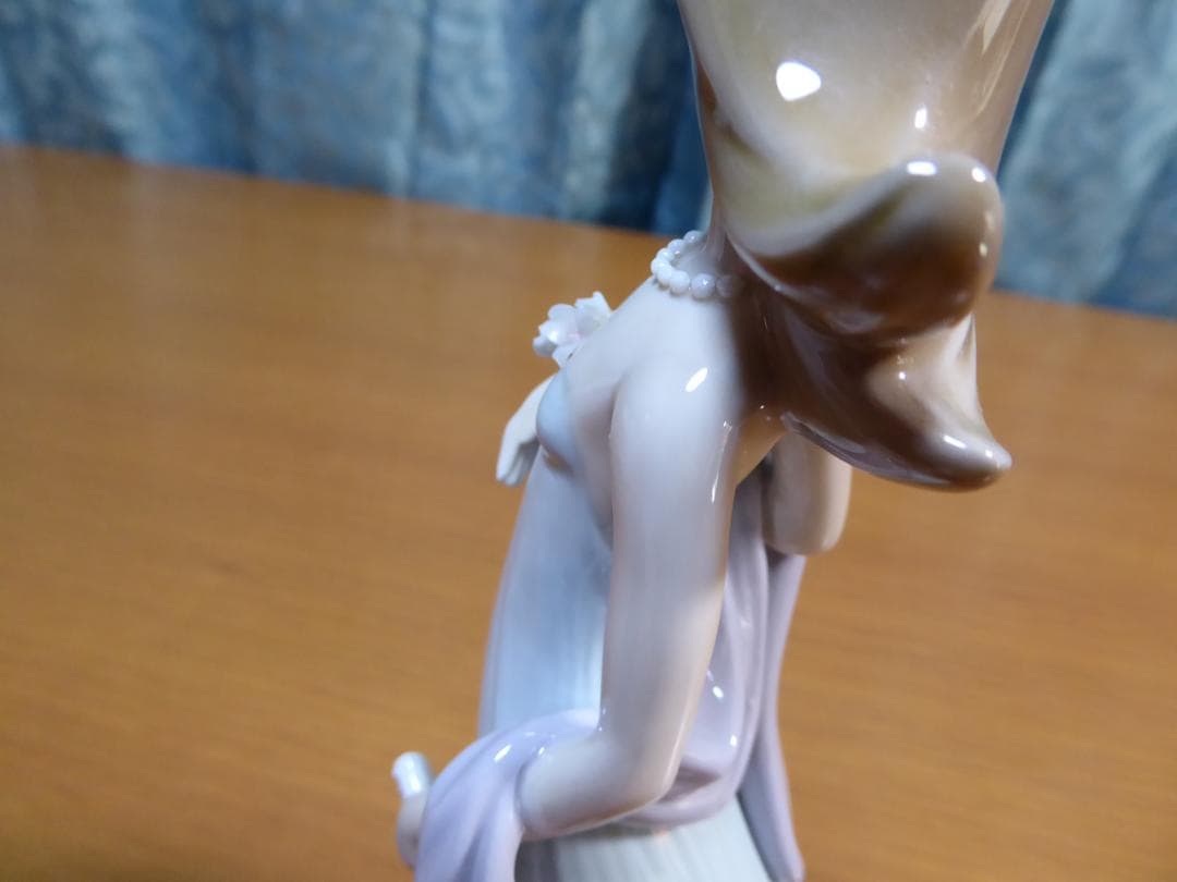 リヤドロ　陶器製　インテリア　5487　少女　パーティ　200A
