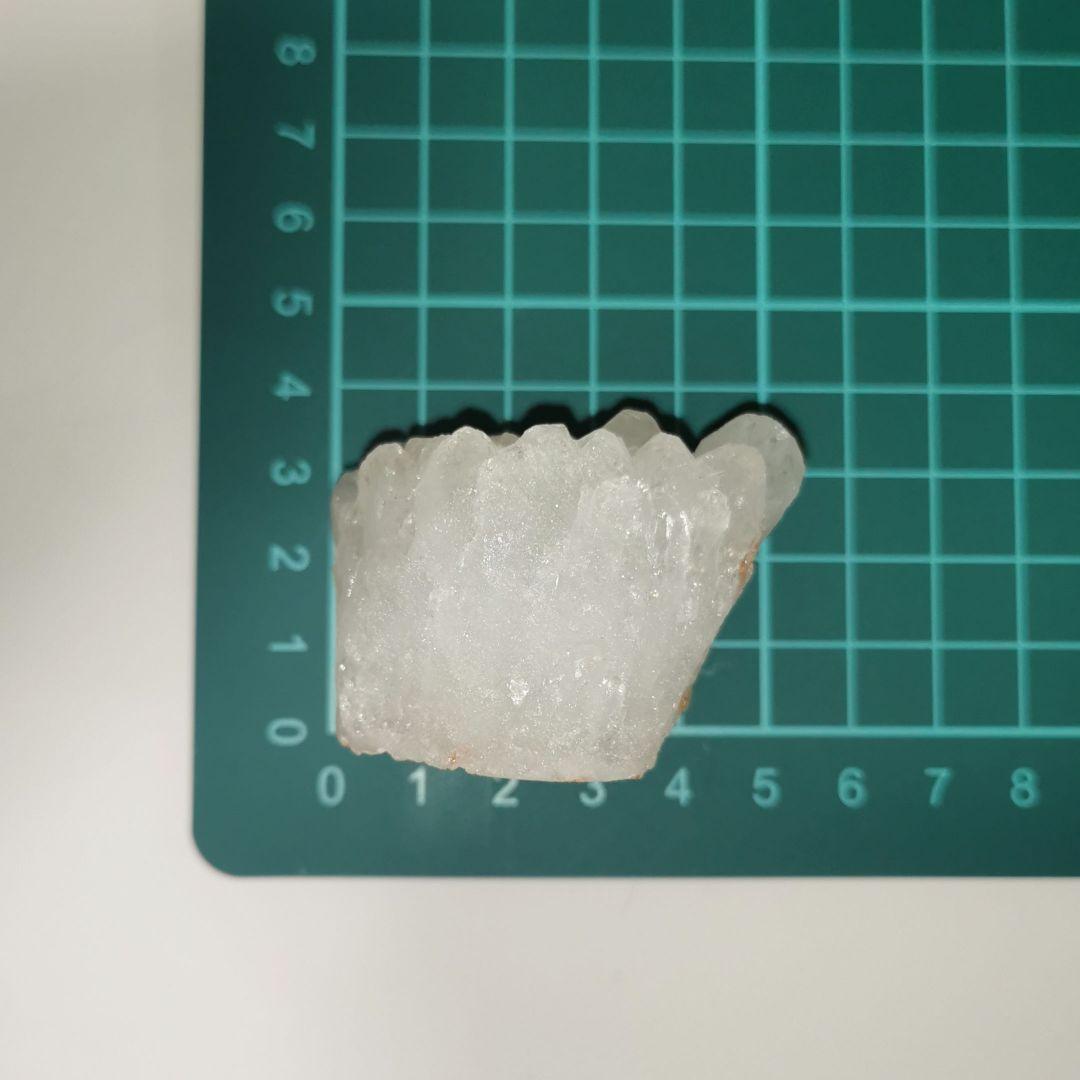 原石 天然レインボークオーツ アナンダライト クラスター 97g