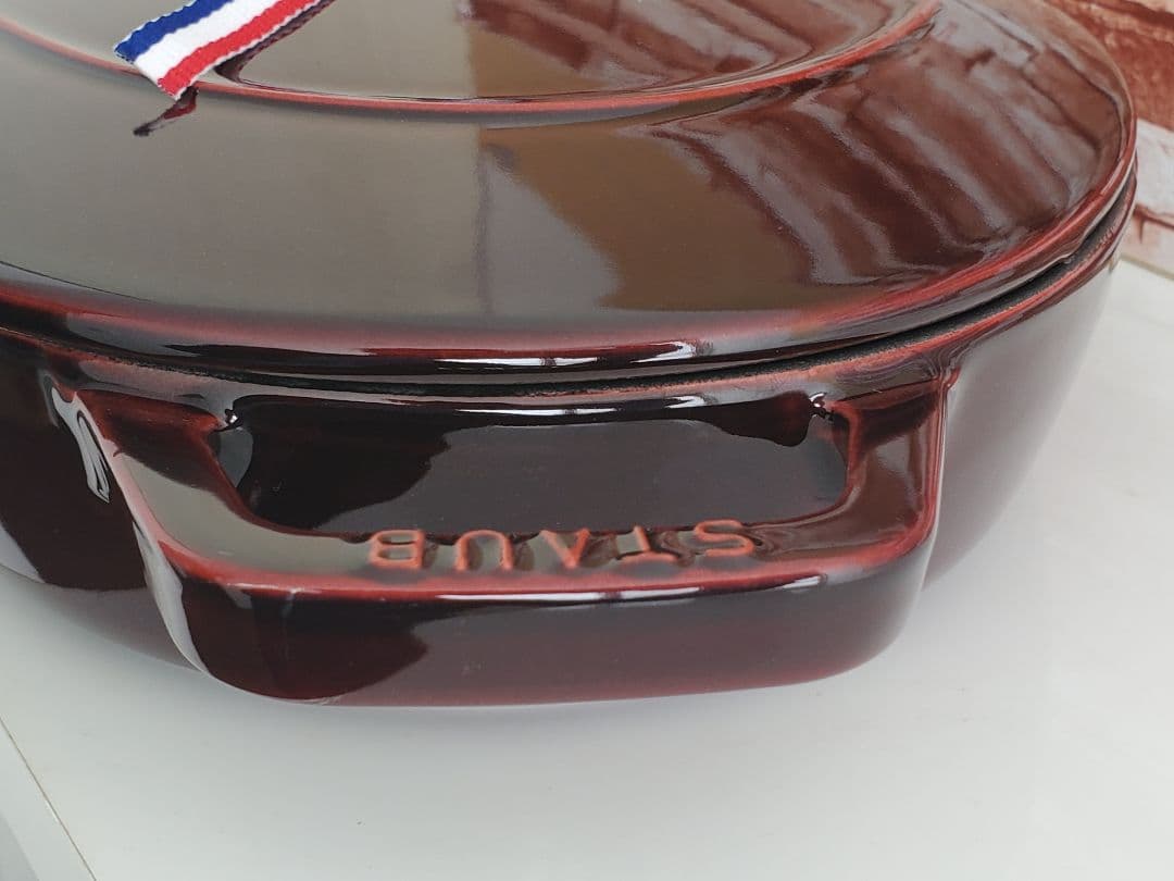 【極美品/週末価格】staub オーバル ホットプレート 33cm大型