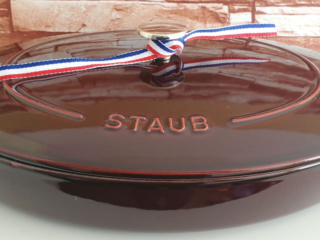 【極美品/週末価格】staub オーバル ホットプレート 33cm大型