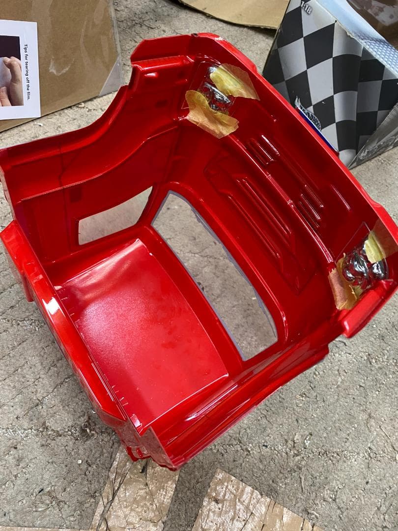 [修] ABCホビー　1/10 いすゞ　ギガ　ポリカボディ　素人製作品