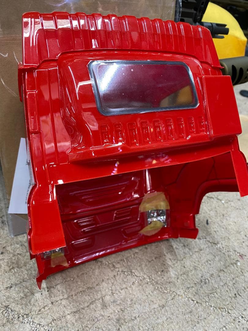 [修] ABCホビー　1/10 いすゞ　ギガ　ポリカボディ　素人製作品