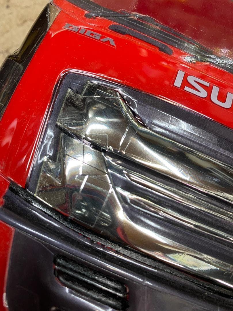 [修] ABCホビー　1/10 いすゞ　ギガ　ポリカボディ　素人製作品