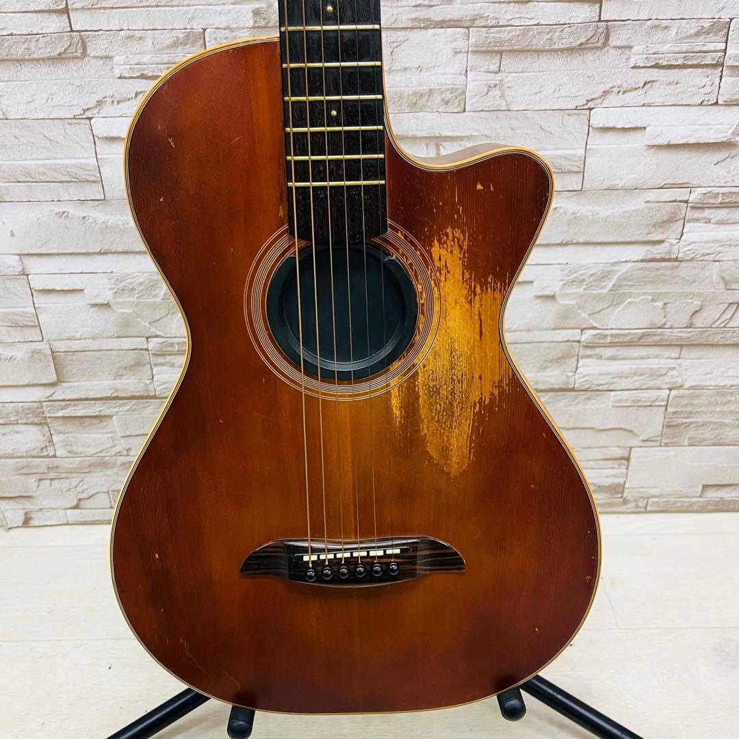 希少 K.Yairi ビンテージエレアコ FY5EC カッタウェイ 1990年製 - メルカリ