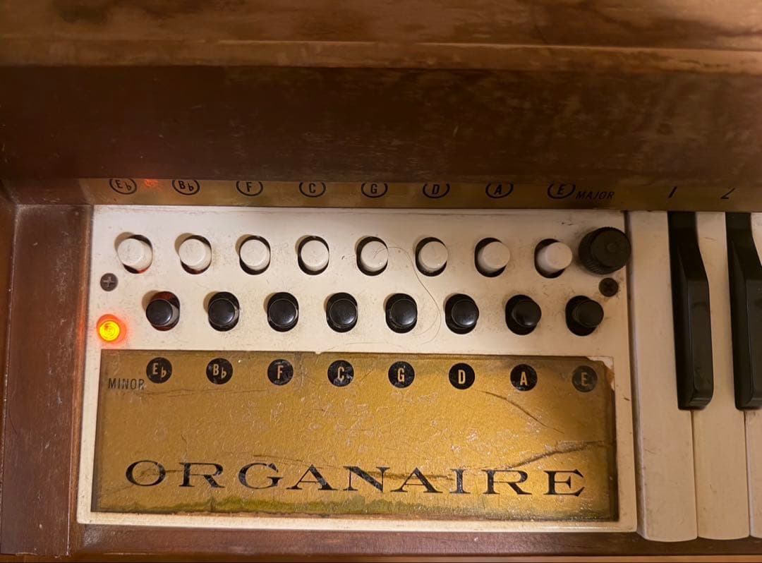 1950s USA ヴィンテージ コードオルガン ORGANAIRE 木製