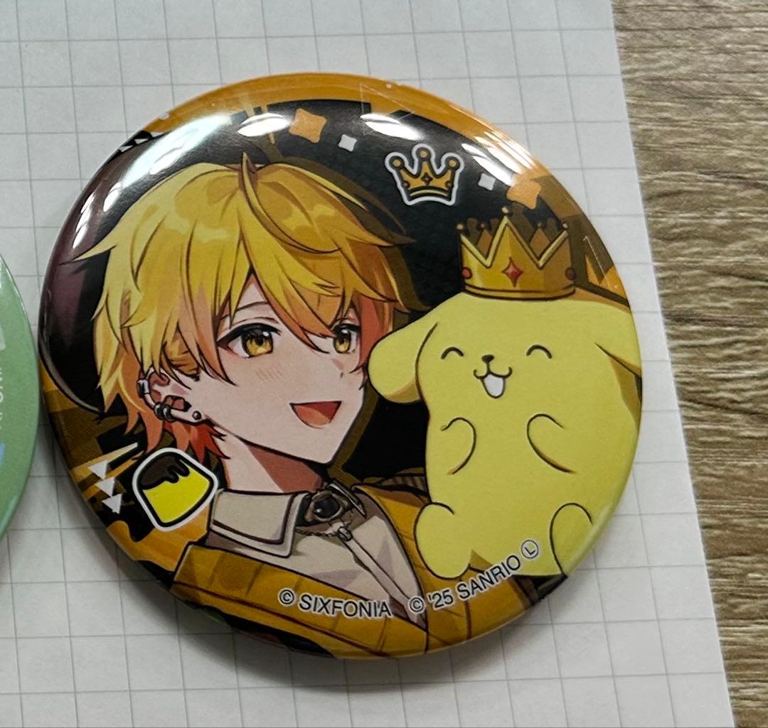 シクフォニ みこと サンリオ等身 缶バッジ - メルカリ