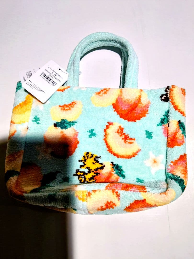 スヌーピーFEILERバッグインミニトート ピーチ オンライン