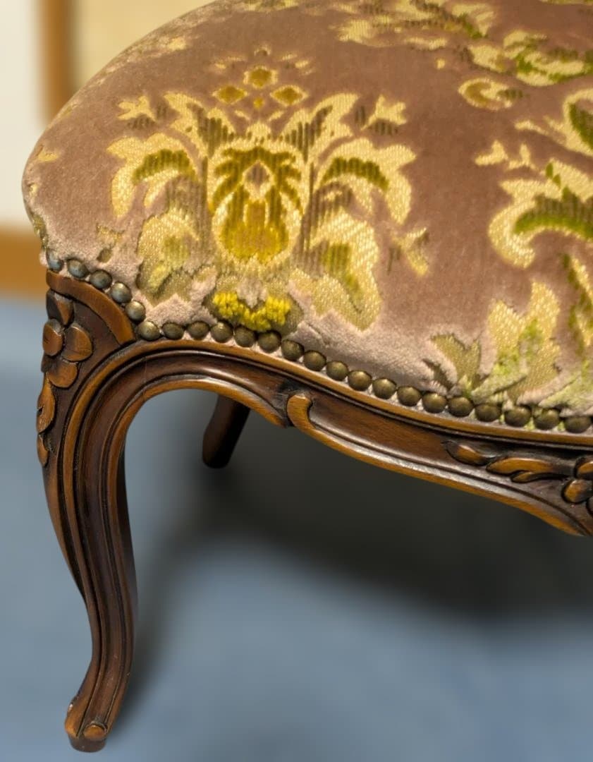 カリモク ドマーニ domani 金華山 ルイ15世 鋲打ち ダイニングチェア③