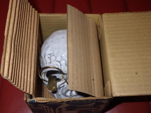 50'S★スカル★灰皿★アシュトレイ★ビンテージ★ドクロ★ガイコツ★骨★置物