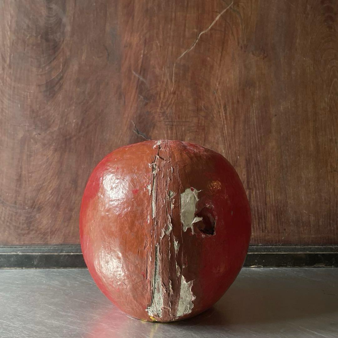 達磨 だるま ダルマ 旧家蔵出 置物 縁起物 骨董 石型 オブジェ 郷土玩具 2