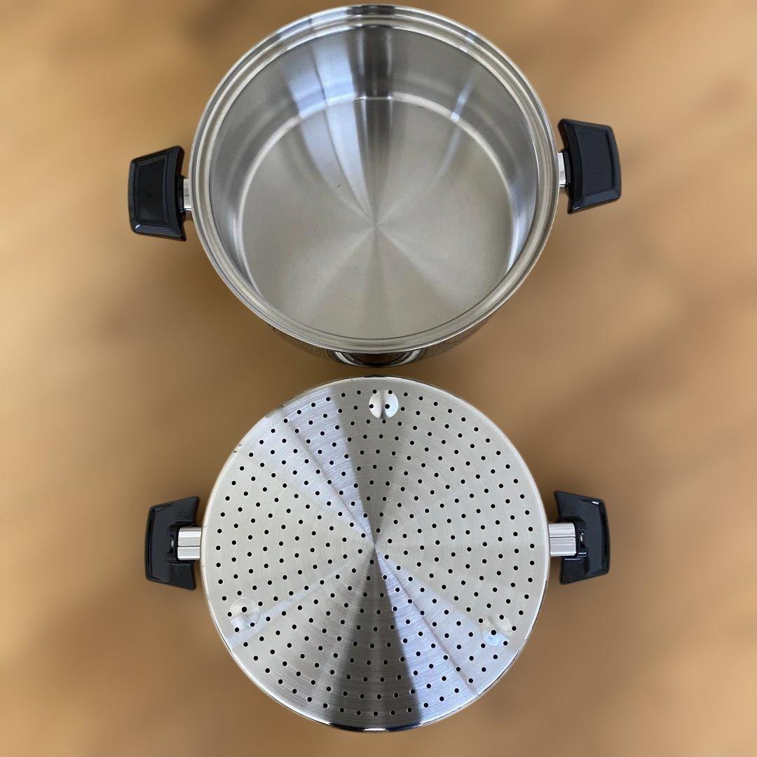 【新品未使用】ロイヤルクイーン ６コート鍋 スティーマーセット IH対応