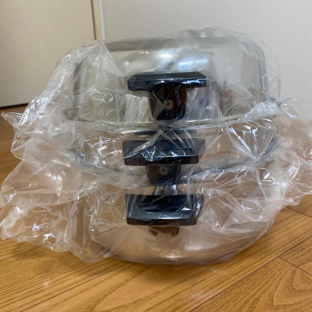 【新品未使用】ロイヤルクイーン ６コート鍋 スティーマーセット IH対応