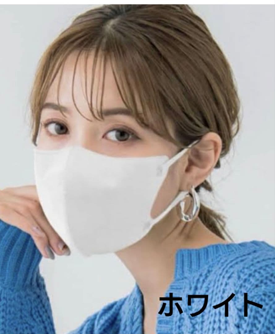 シシベラ　CICIBELLA　3D小顔マスク　Ａタイプ（耳紐同色）人気60枚W