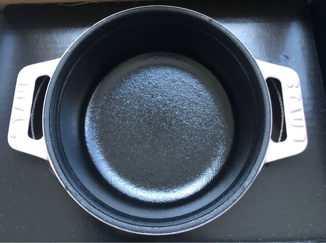 【新品】ストウブ ピコココットラウンド10cm ソルベローズ(生涯保証付)