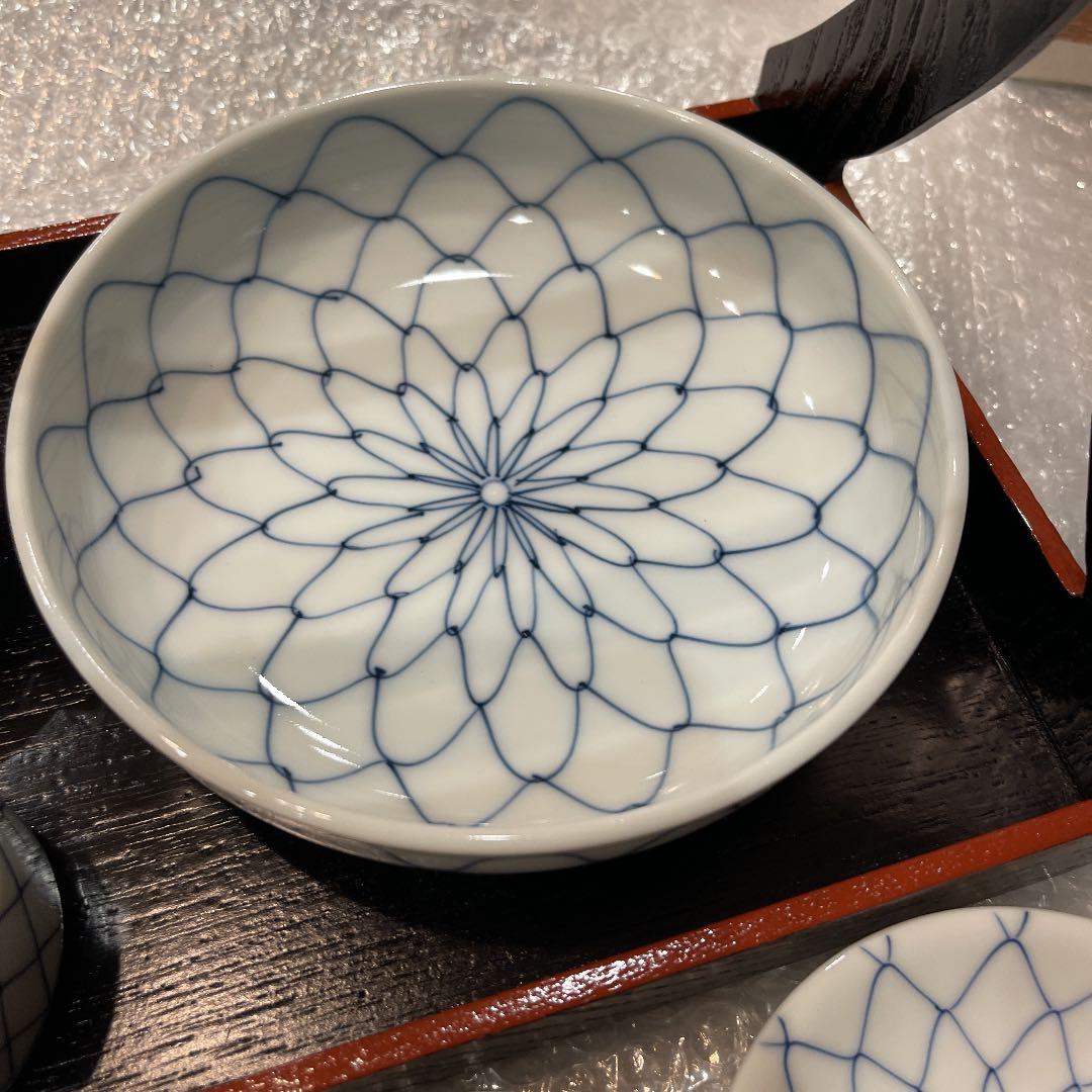 永峰　有田焼　小皿、中皿、醤油差しetc〜セット