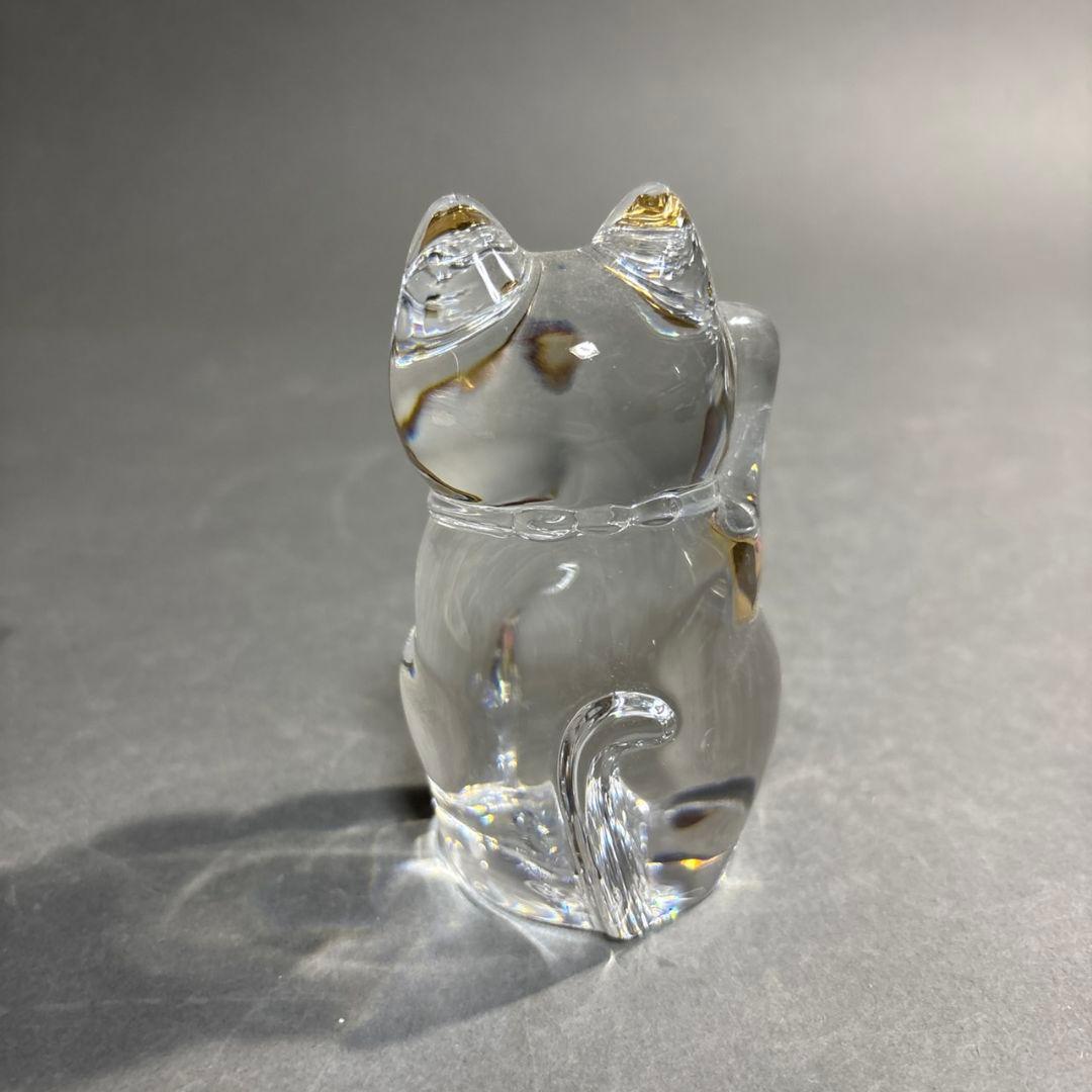 バカラ　招き猫　置物