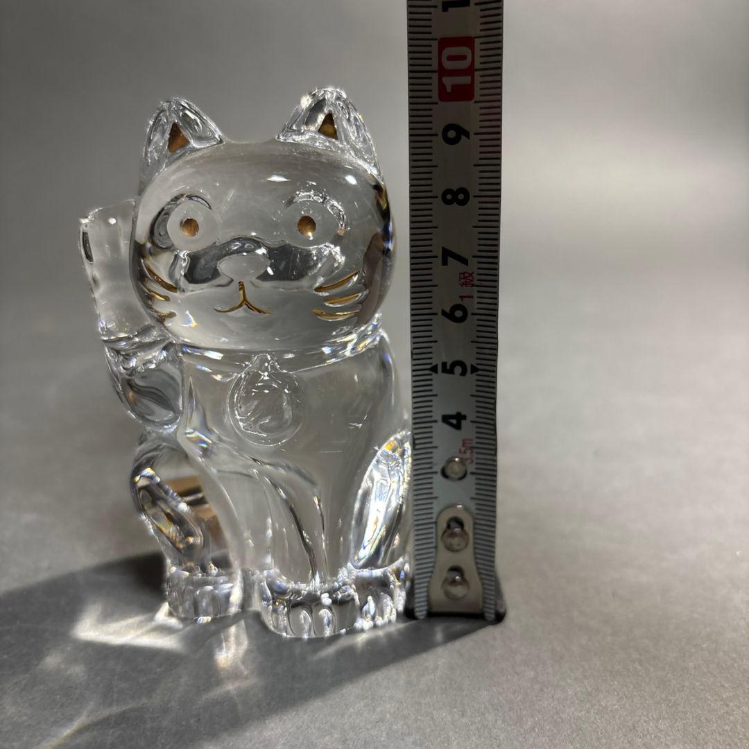 バカラ　招き猫　置物