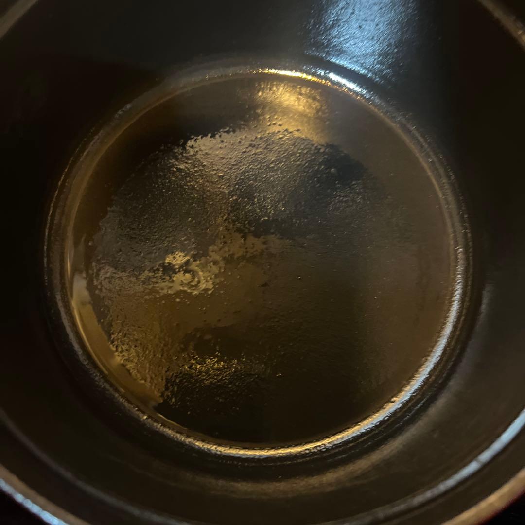 ストウブ　STAUB フランス製 赤 鋳鉄製　両手鍋 18センチ　1個のみ