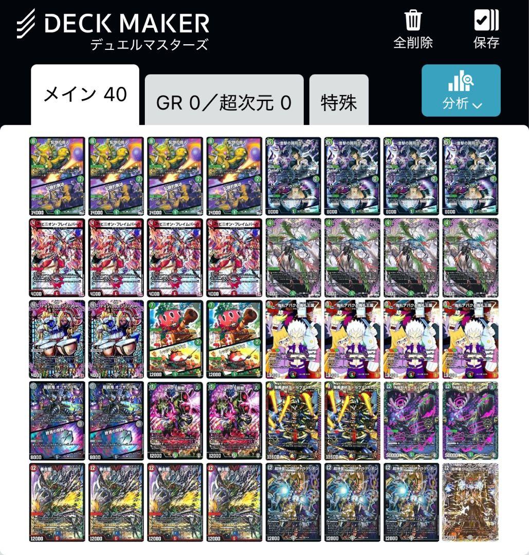 アバク墓地ソース　デッキ　おまけ、スリーブ付き