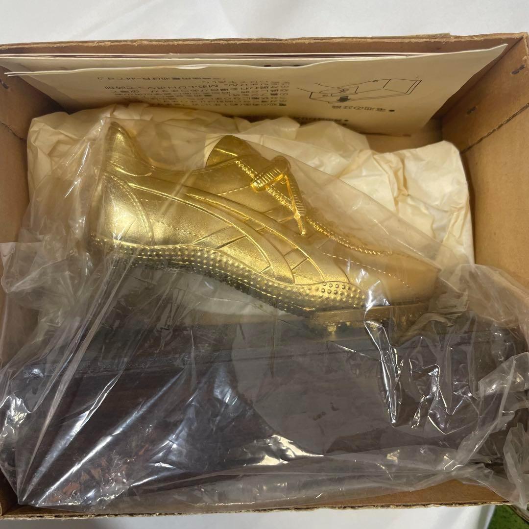 【超希少】アシックス　タイガー　ゴールド　スパイク　置き時計 コレクターアイテム