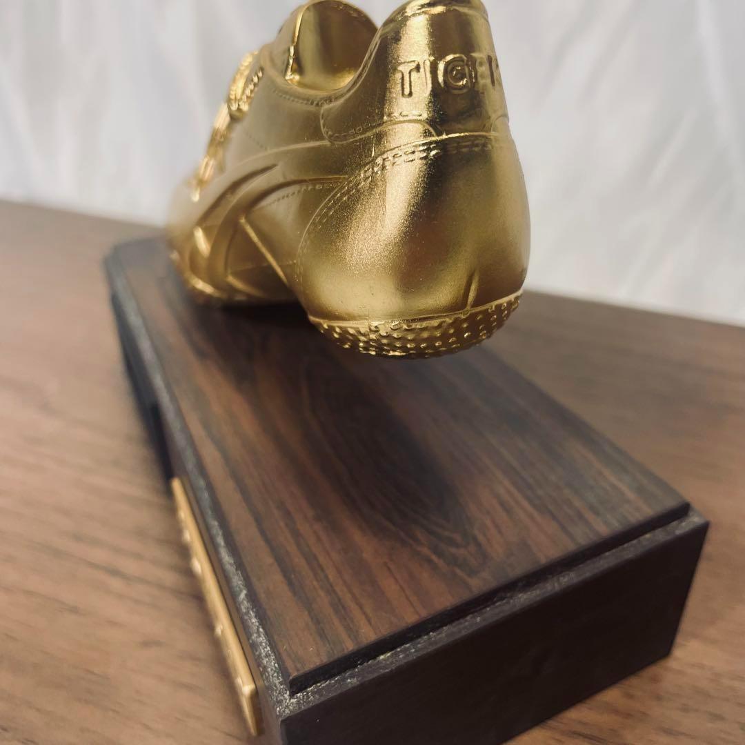 【超希少】アシックス　タイガー　ゴールド　スパイク　置き時計 コレクターアイテム