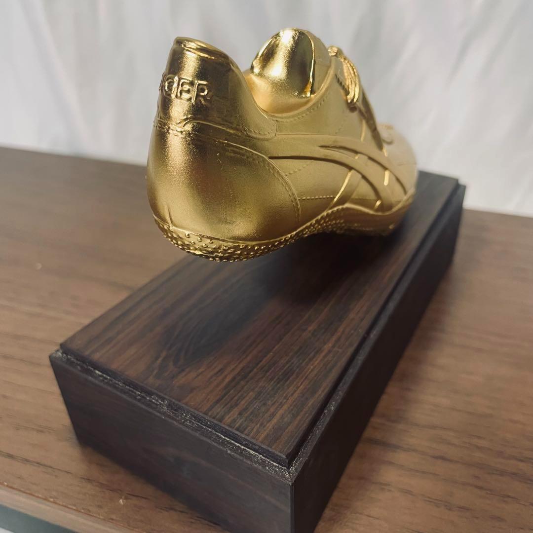 【超希少】アシックス　タイガー　ゴールド　スパイク　置き時計 コレクターアイテム