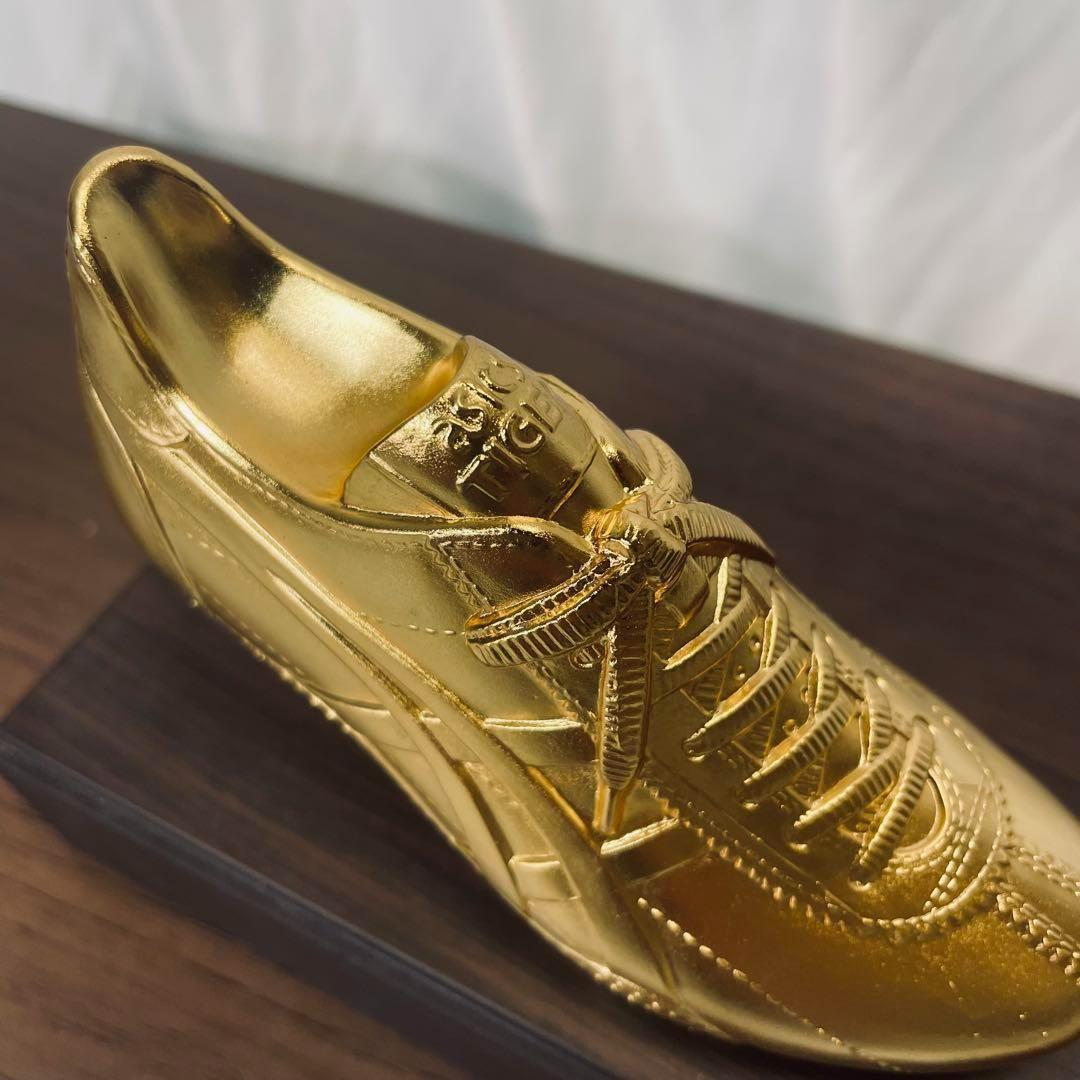 【超希少】アシックス　タイガー　ゴールド　スパイク　置き時計 コレクターアイテム