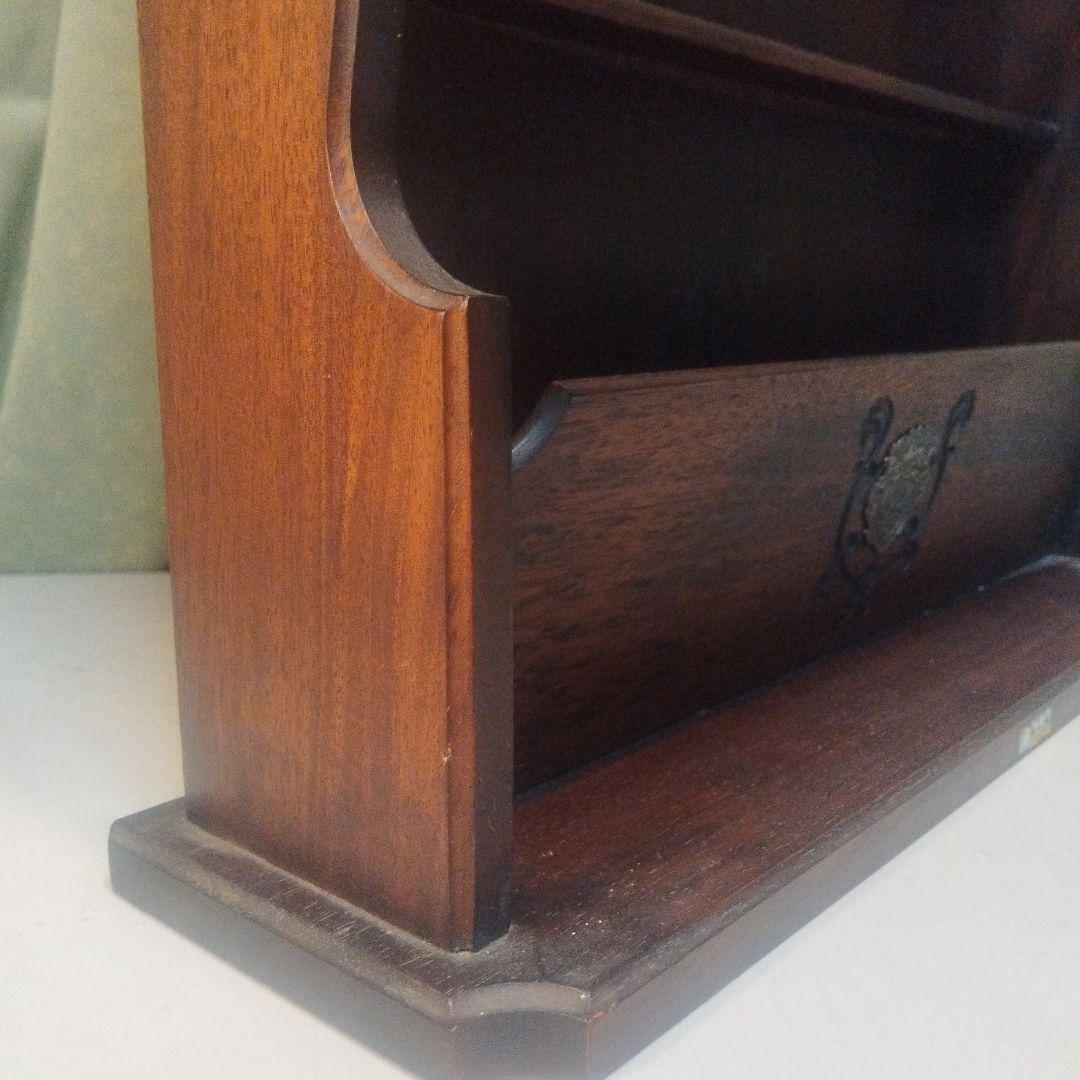 オールドカリモク　マガジンラック　昭和中頃　カリモク家具　木製