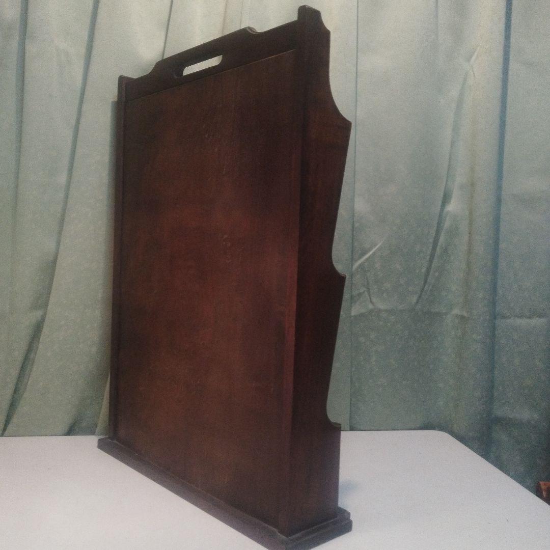 オールドカリモク　マガジンラック　昭和中頃　カリモク家具　木製