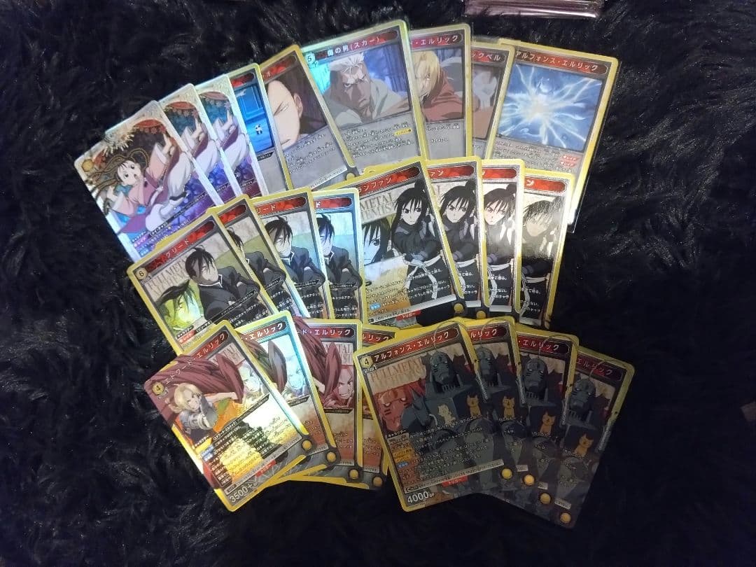 イ*ト様 ユニオンアリーナ　鋼の錬金術師　SR以下4コン一部パラレルあり