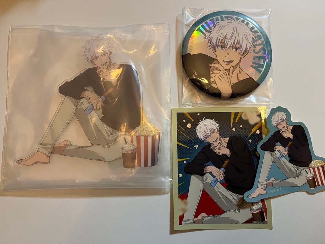 呪術廻戦 セガラッキーくじ Fun!Fun!Fun! 五条 アクリルスタンド