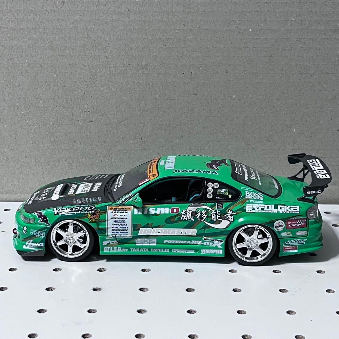 1/24 ホットワークス シルビアS15 圭オフィス D1グランプリ - メルカリ