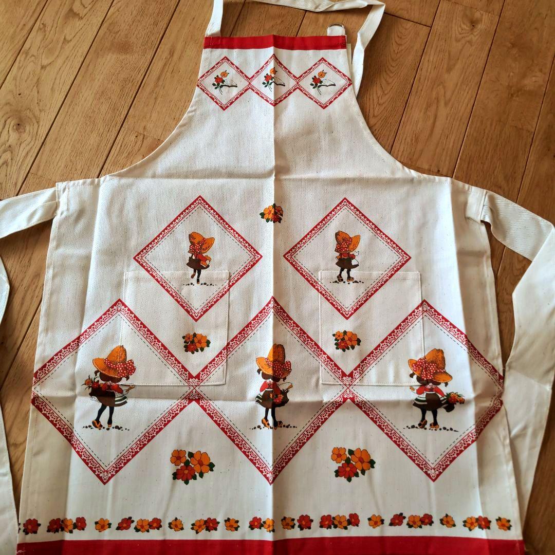 昭和レトロ エプロン ファンシー レトロポップ ヴィンテージ - メルカリ