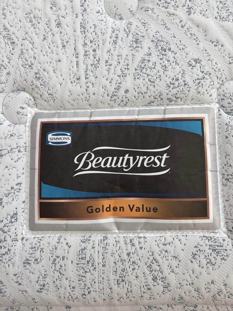 【極美品】Simmons Beautyrestピロートップ仕様 セミダブル送料込