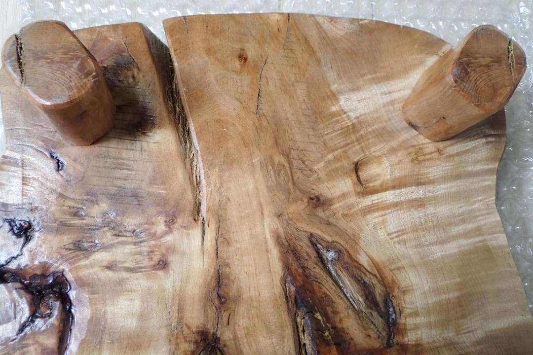 超希少 一点品 天然木 最高級 欅 ケヤキ 切り株 輪切り ローテーブル 座卓