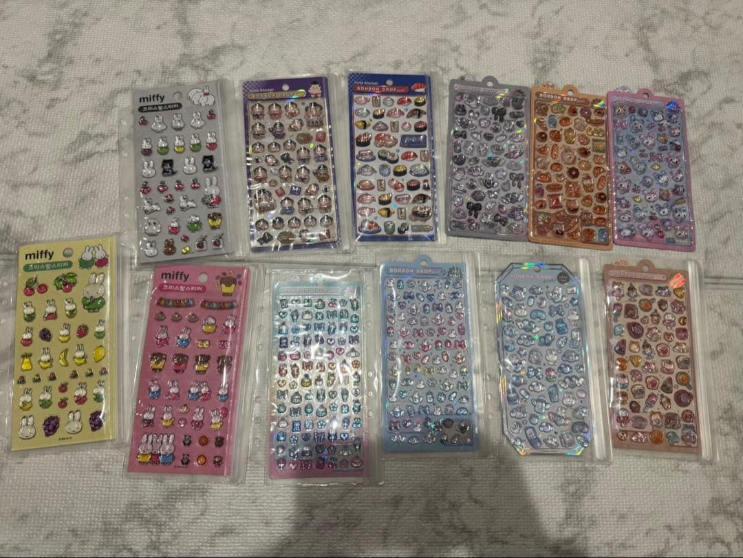 ボンボンドロップシール うるちゅるポップシール サンリオ ディズニーたまごっち