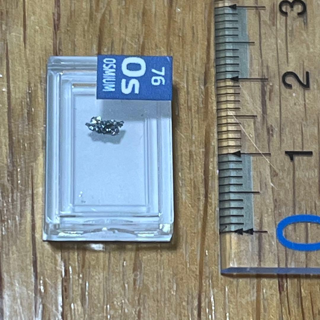 超希少！オスミウム99.9%レアメタル周期要素タイルクリスタル - メルカリ