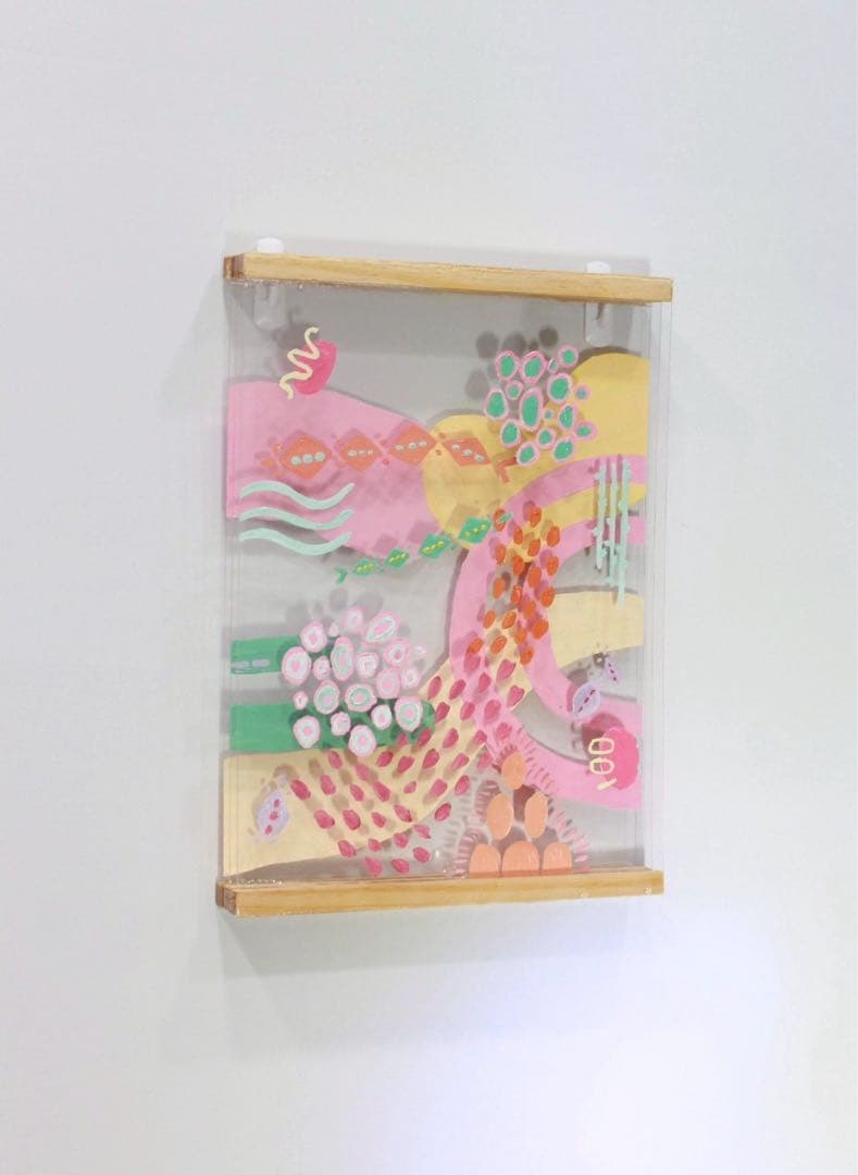 絵画作品｜《思考の海流》原画・一点物・アクリル