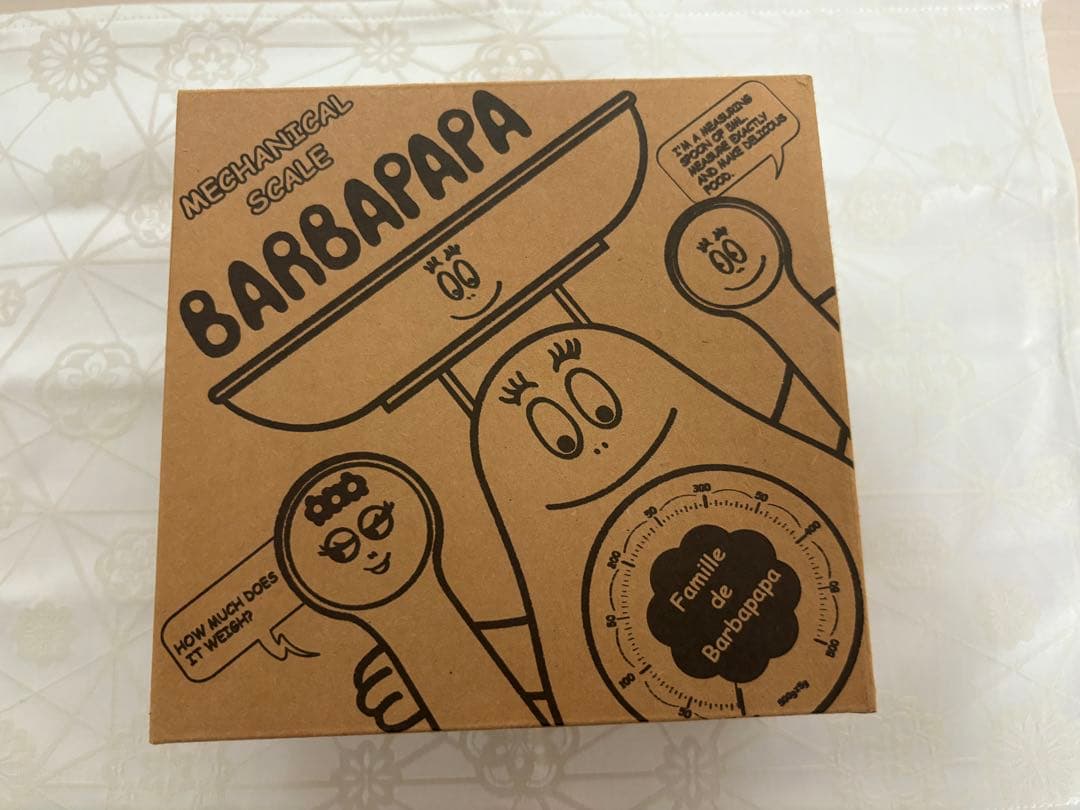 ☆激レアBarbapapa☆バーバパパ☆機械式スケール・計量スプーン付き・新品☆