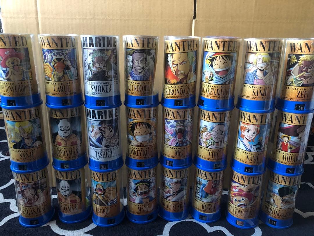 ワンピースフィギュア　キャラコレカンフィギュア