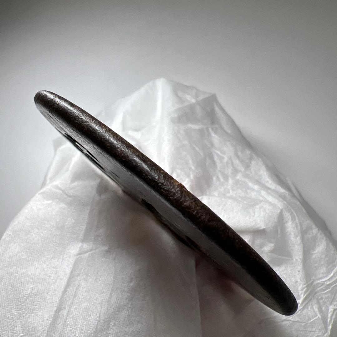 江戸時代 金象嵌 桜紋つば 99g 7㎝ 東K8-0205☆2F - メルカリ