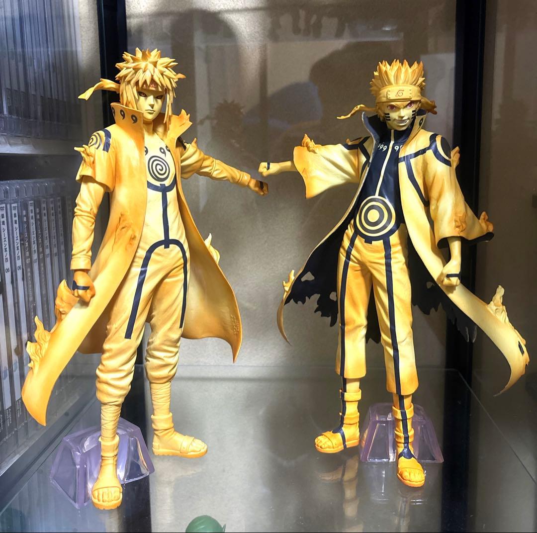 一番くじ NARUTO 疾風伝 フィギュア ナルト＆ミナト 九喇嘛リンク