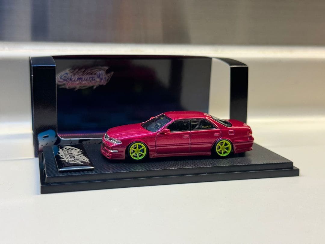 1/64 Vertex VERTEXJZX100MKII 風 関村改完成品ピンク