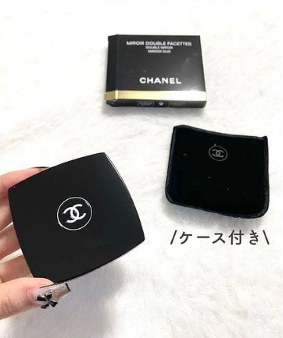 【新品】CHANEL ダブルミラー＋リップ912＋ラッピングセット