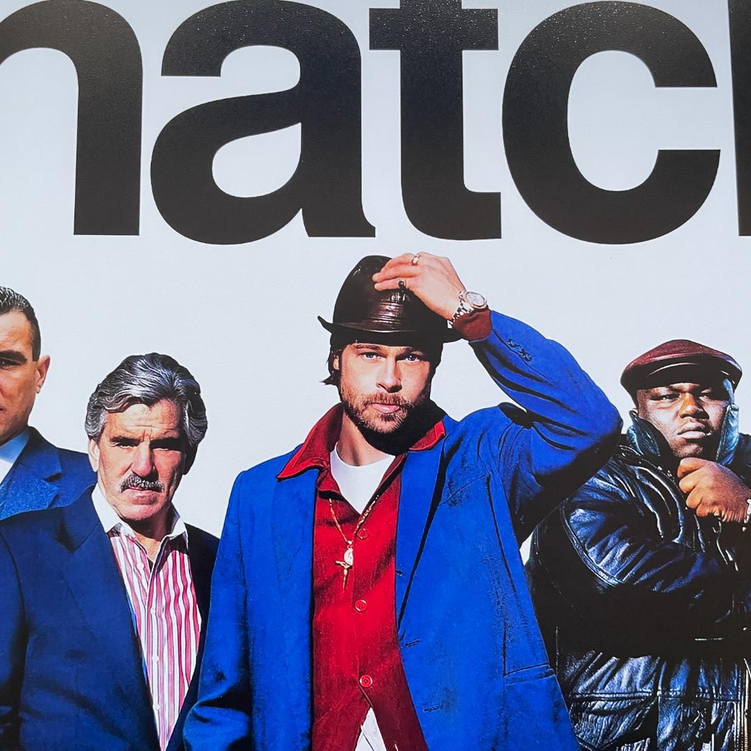 海外版ポスター『スナッチ』（Snatch）#1☆ガイ・リッチー/ブラッド