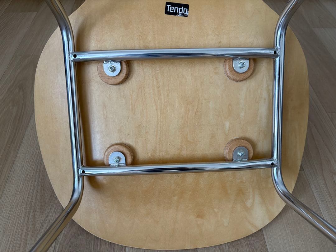 ヴィンテージチェア　剣持勇　天童木工　カブトチェア　成形合板