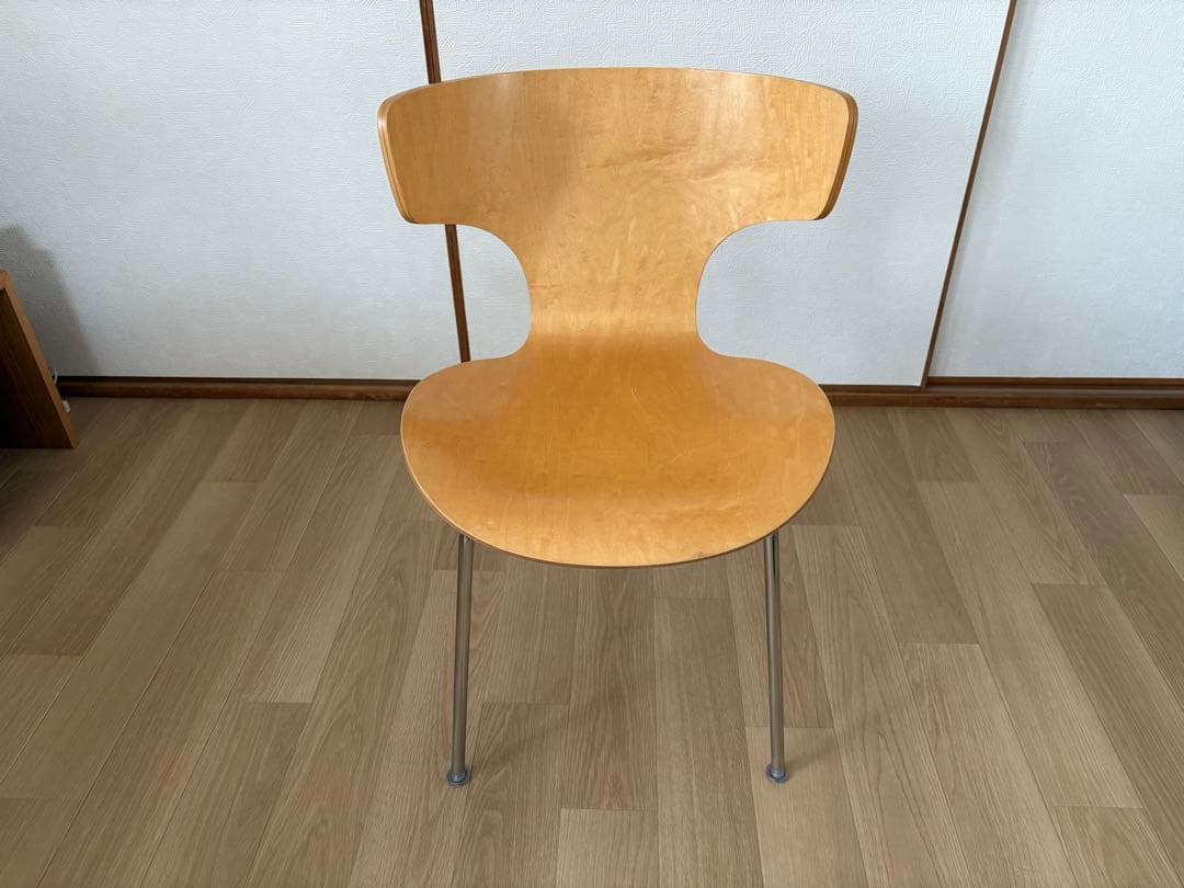 ヴィンテージチェア　剣持勇　天童木工　カブトチェア　成形合板